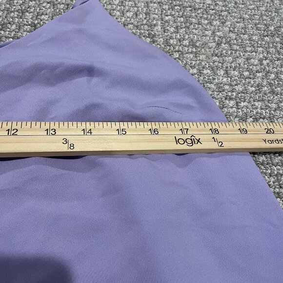 A New Day Blouse Womens Large Lavender Purple Tank Top Vneck Spaghetti Strap - Picture 5 of 7